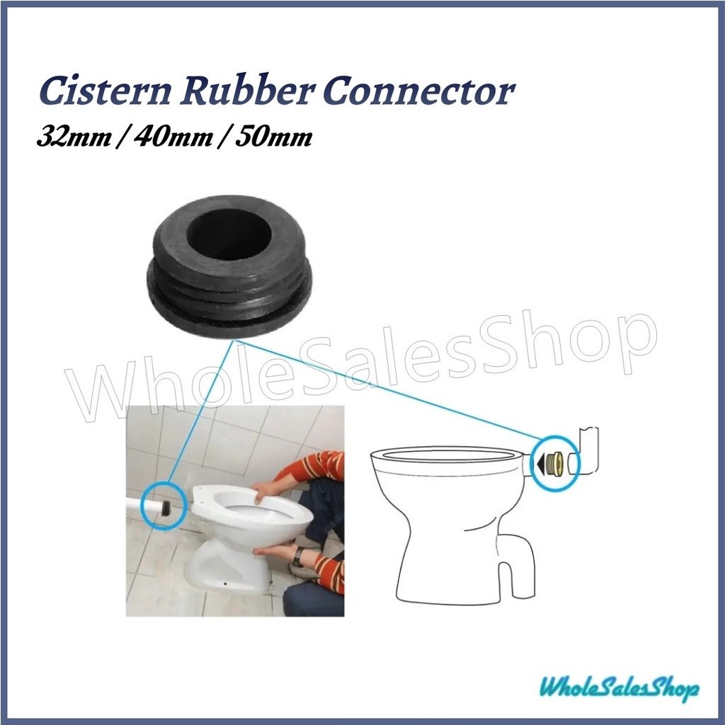 CJRP 8001 32MM, 40MM, 50MM Toilet Cistern To Pan Internal Flush Pipe ...