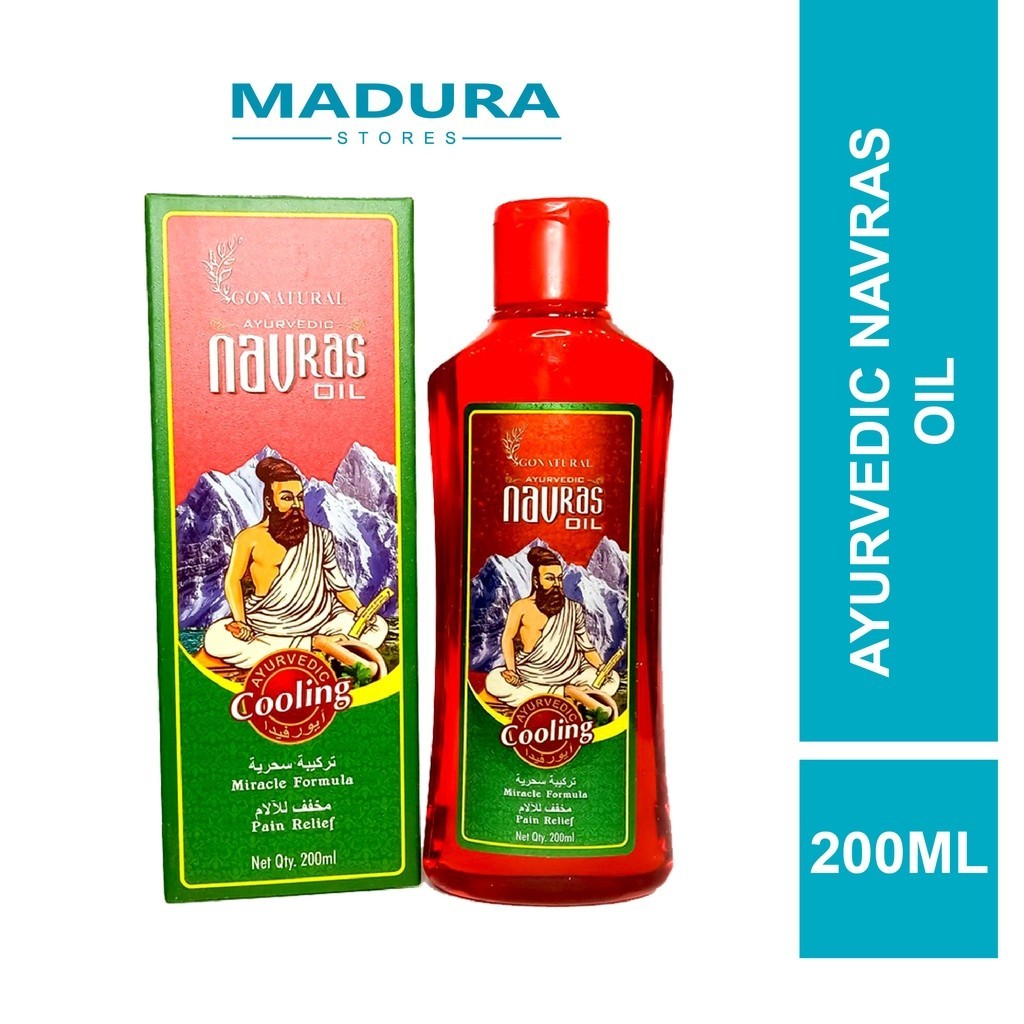 GONATURAL Ayurvedic Navras Oil 200mL | Shopee Malaysia