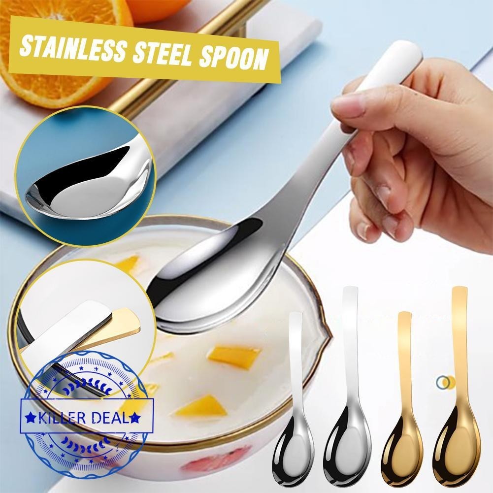 4 PC Kitchenware Tools Stainless Steel Ladles Sets Serving Spoon Rice Spoon Soup Ladle - Stainless Steel Cutlery And Utensils Shovel Price