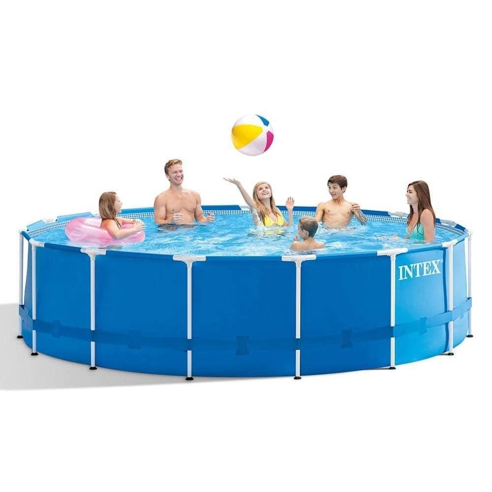 Intex Large Tube Rack Swimming Pool Family Swimming Pool Fishing Pool ...