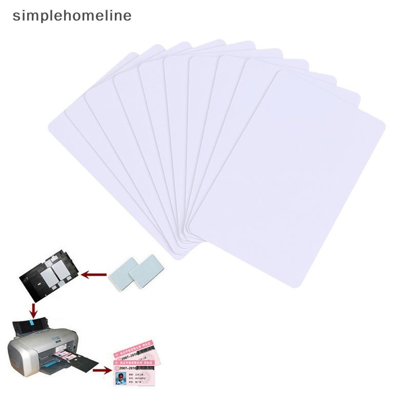 SLMY 10pcs Printer Inkjet PVC Card ID Card printable For L805 L850 L800 ...