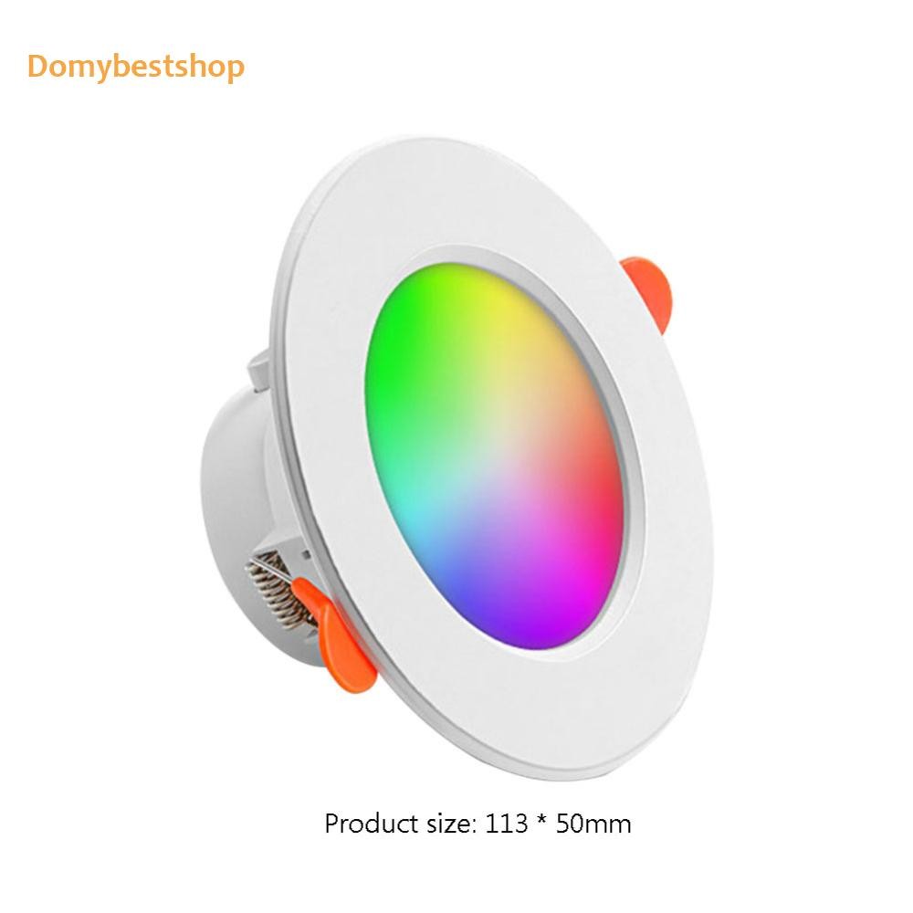 10-1PCS Smart LED Downlight RGB Ceiling Recessed Down Light Dimmmable ...