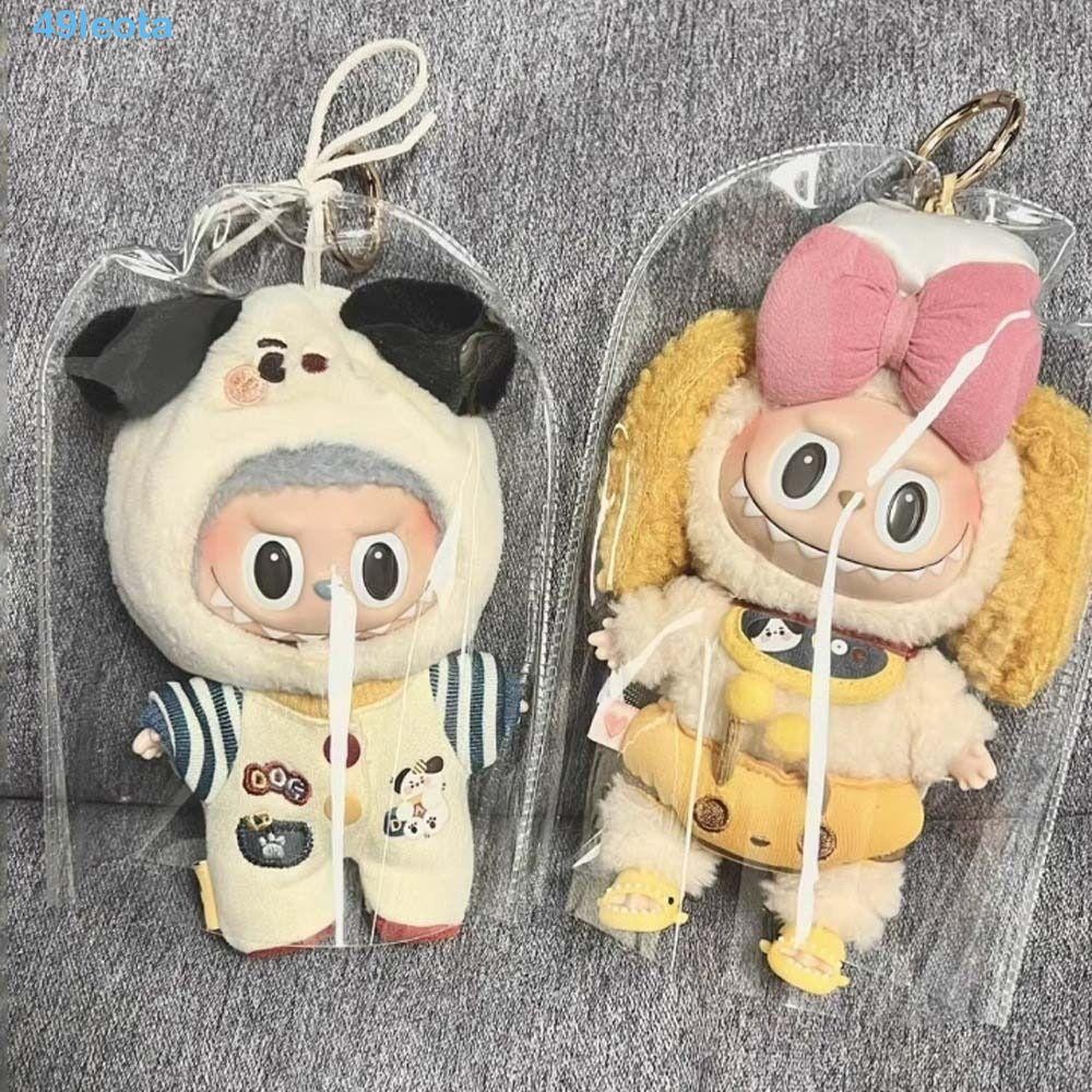 LEOTA Labubu Doll Walking Bag, Lengthened with Keychian Labubu Display ...