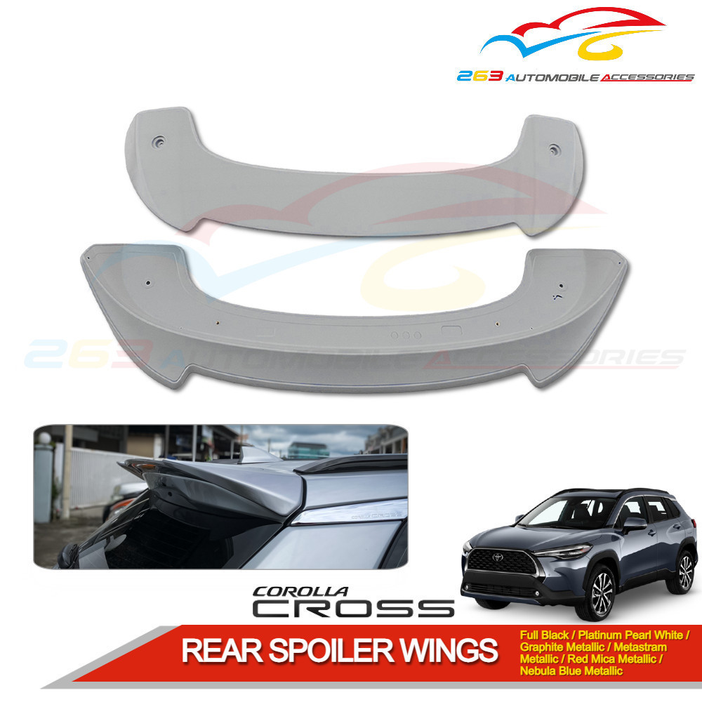 TOYOTA COLLORA CROSS 2022 REAR SPOILER WINGS 'ABS' | Shopee Malaysia