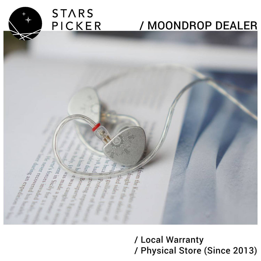 Moondrop ARIA SNOW EDITION (2022) 10mm DLC Composite Diaphragm Dynamic ...