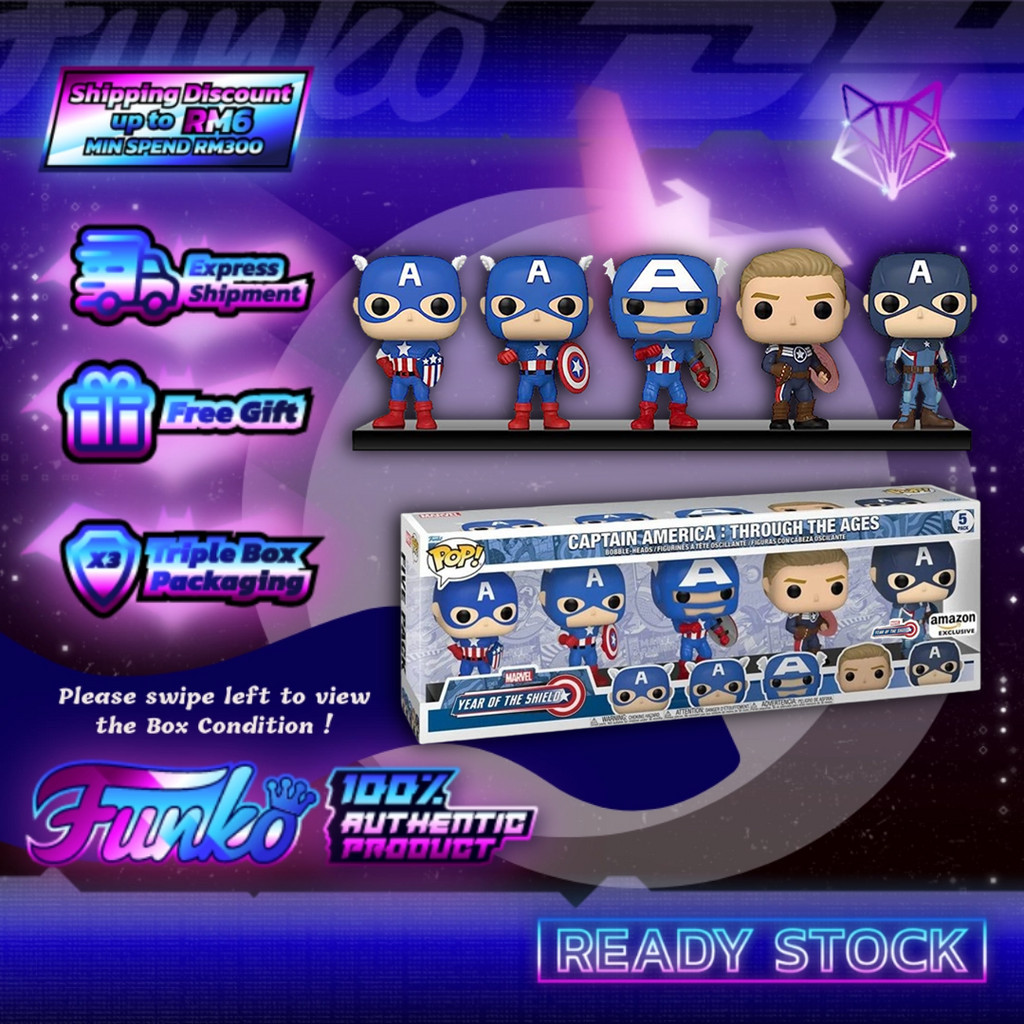 Funko Pop! Marvel: Split - Captain America A/Steve R - Marvel Comics - Vinyl-Sammelfigur - Geschenkidee - Offizielle Handelswaren - Spielzeug Für Kinder und Erwachsene - Comic Books Fans