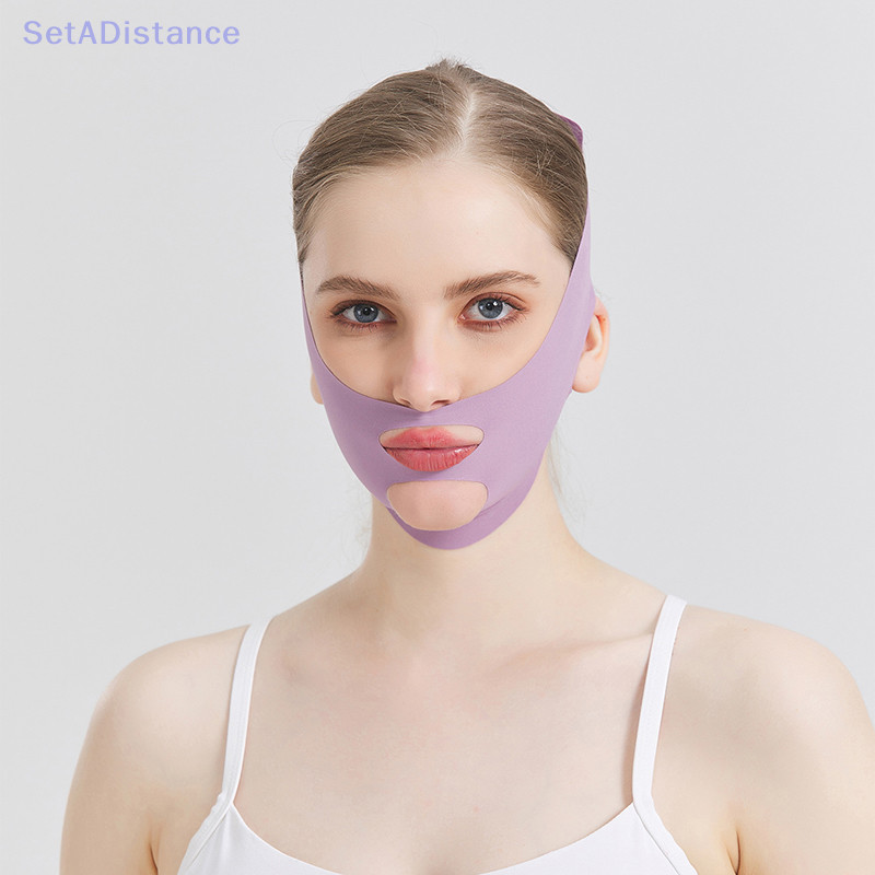 SetADistance Face V Shaper Facial Slimming Relaxation Lift Up Belt ...