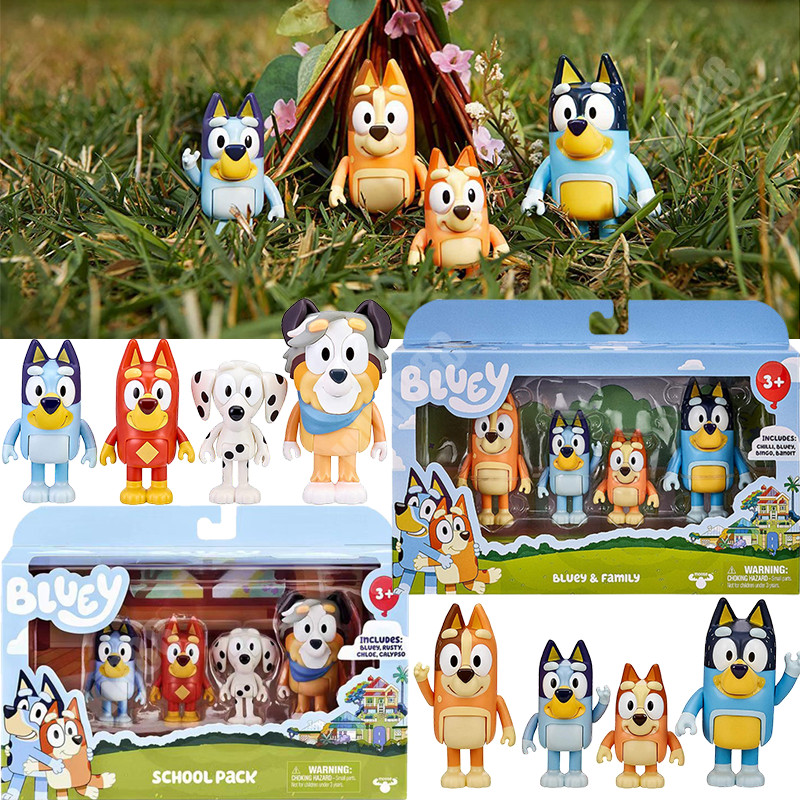 Boxed Toy Action Figure Bluey's Family & Friends Shad Wlands Board Game ...
