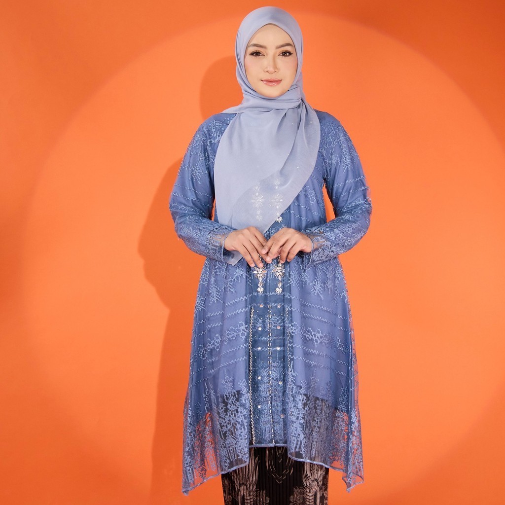 [PT 3] KEBAYA LACE TRADISIONAL EXCLUSIVE RAYA HAZEL TD 2024 | BAJU ...