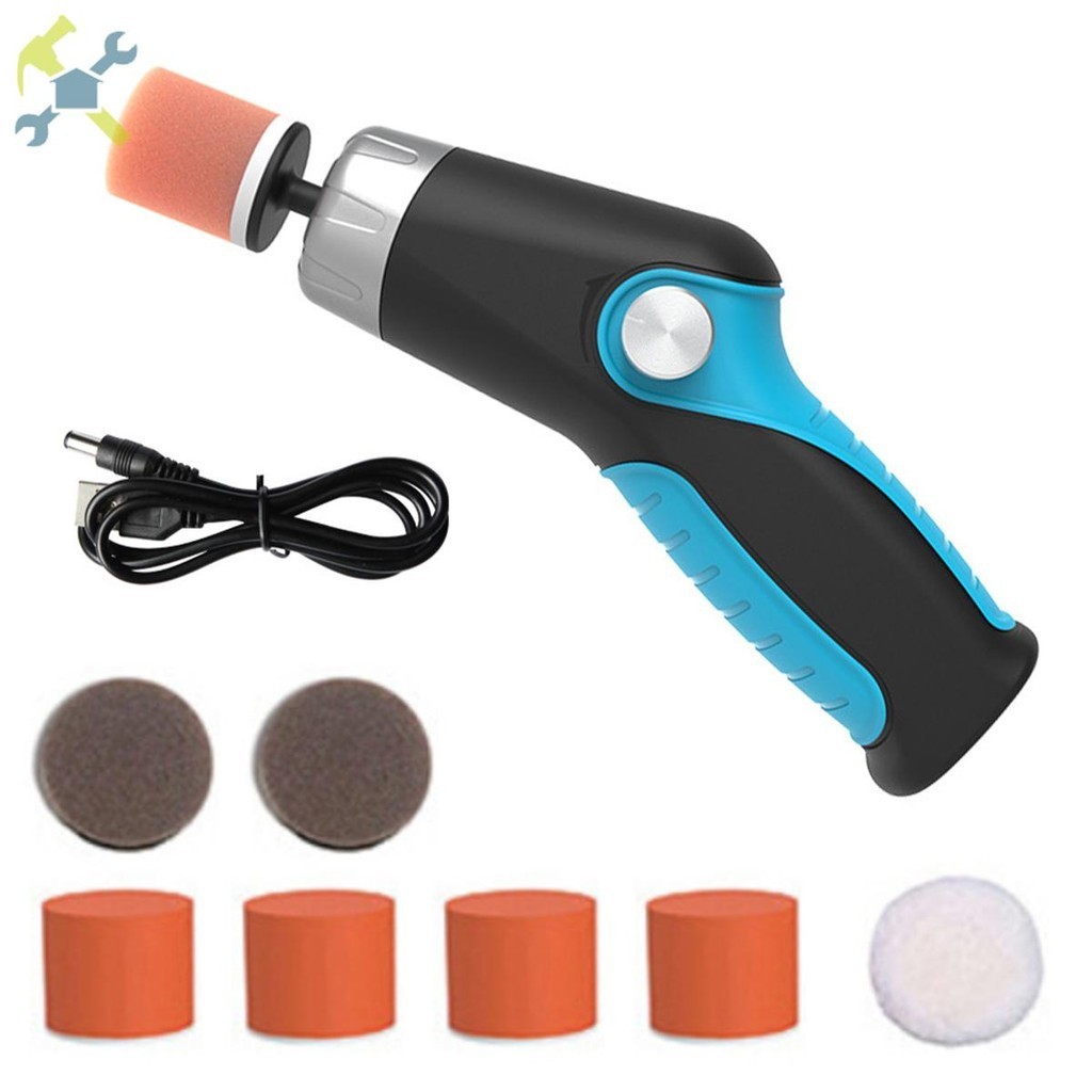 Car Electric Polisher 60W Cordless Rechargeable Car Polishing Machine ...