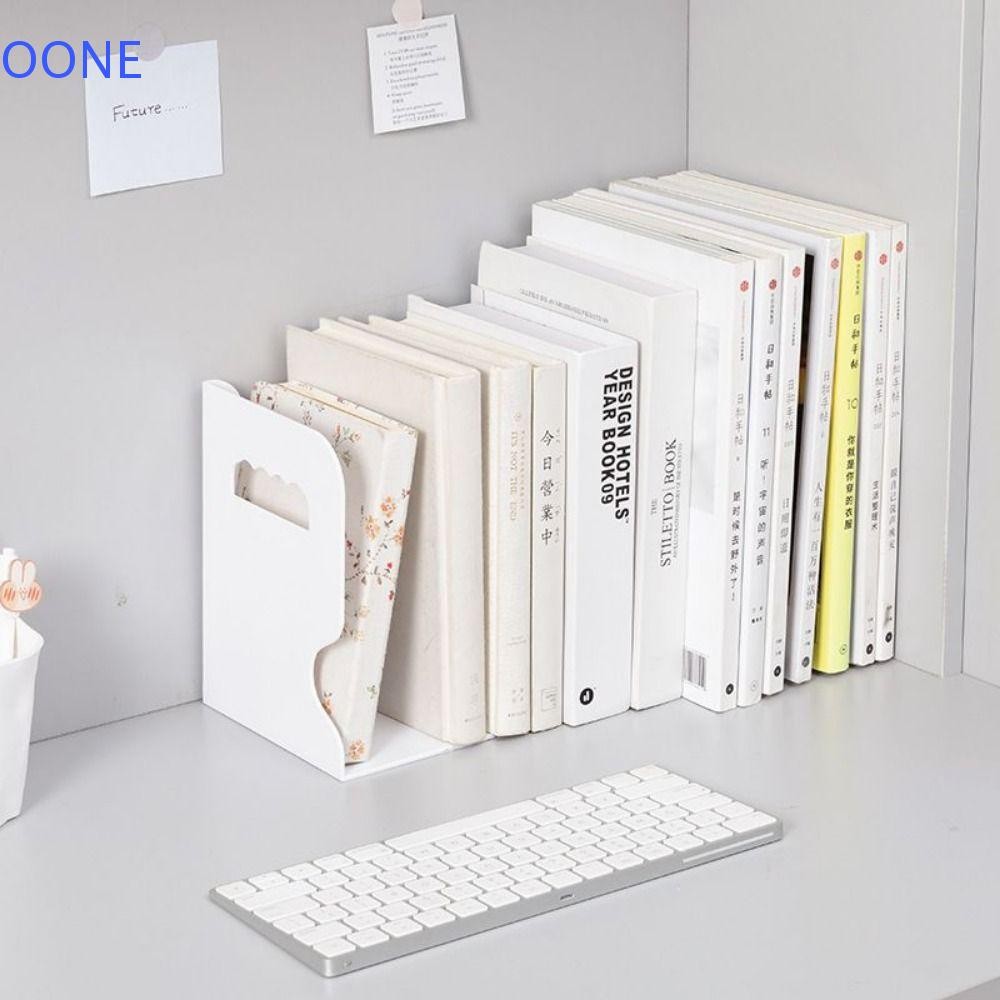 OONE Desktop Book Stand, With Pen Holder Adjustable Foldable Storage ...