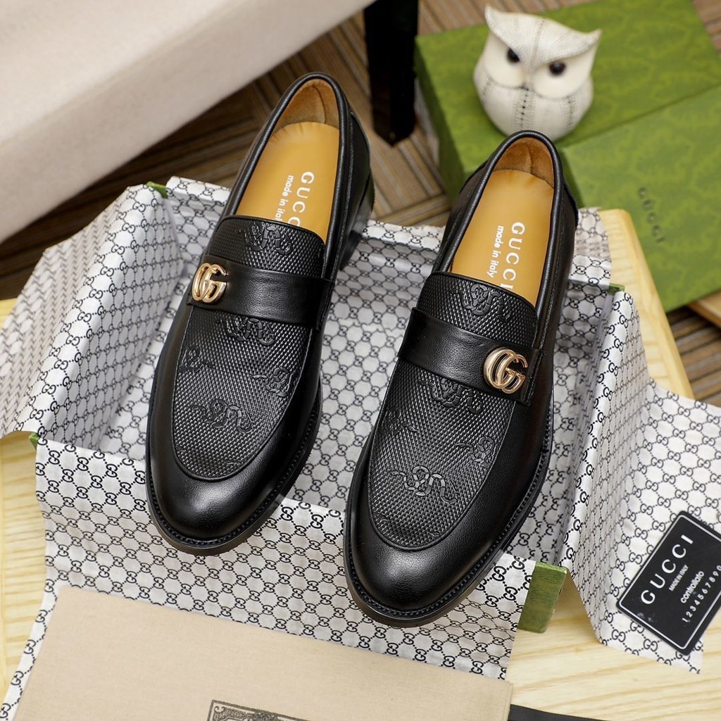 Gucci Street Wear HighEnd Summer Genuine Leather SweatAbsorbent