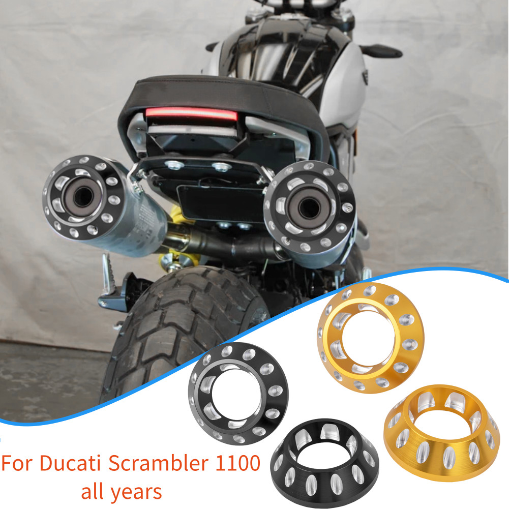 Special Sport Motorcycle Muffler Tail CNC Aluminum Exhaust Tip Cover