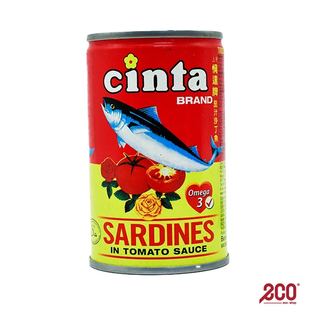 Cinta Brand Sardine In Tomato Sauce (155g) AB-L010-T02-16 AB-L010-T02 ...