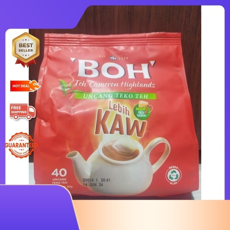 BOH Cameron Highlands Tea (2g X 40/80 Potbags) | Shopee Malaysia