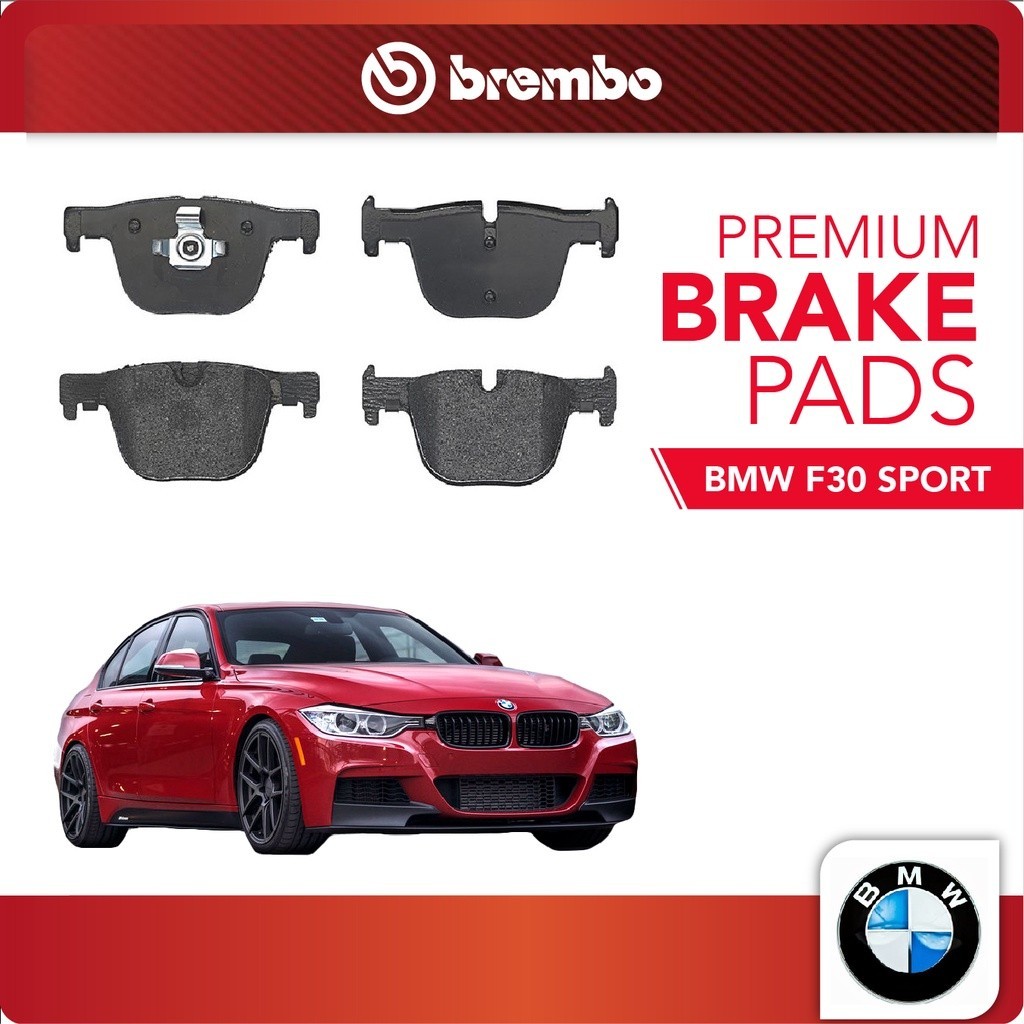 BREMBO Rear Brake Pads (1 set) For BMW F30'12 SPORT 335i | Shopee Malaysia