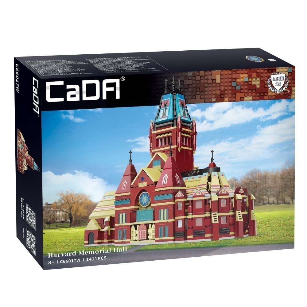 CaDA Harvard University Memorial C66017W Buildings Block Toy Set (1411 ...