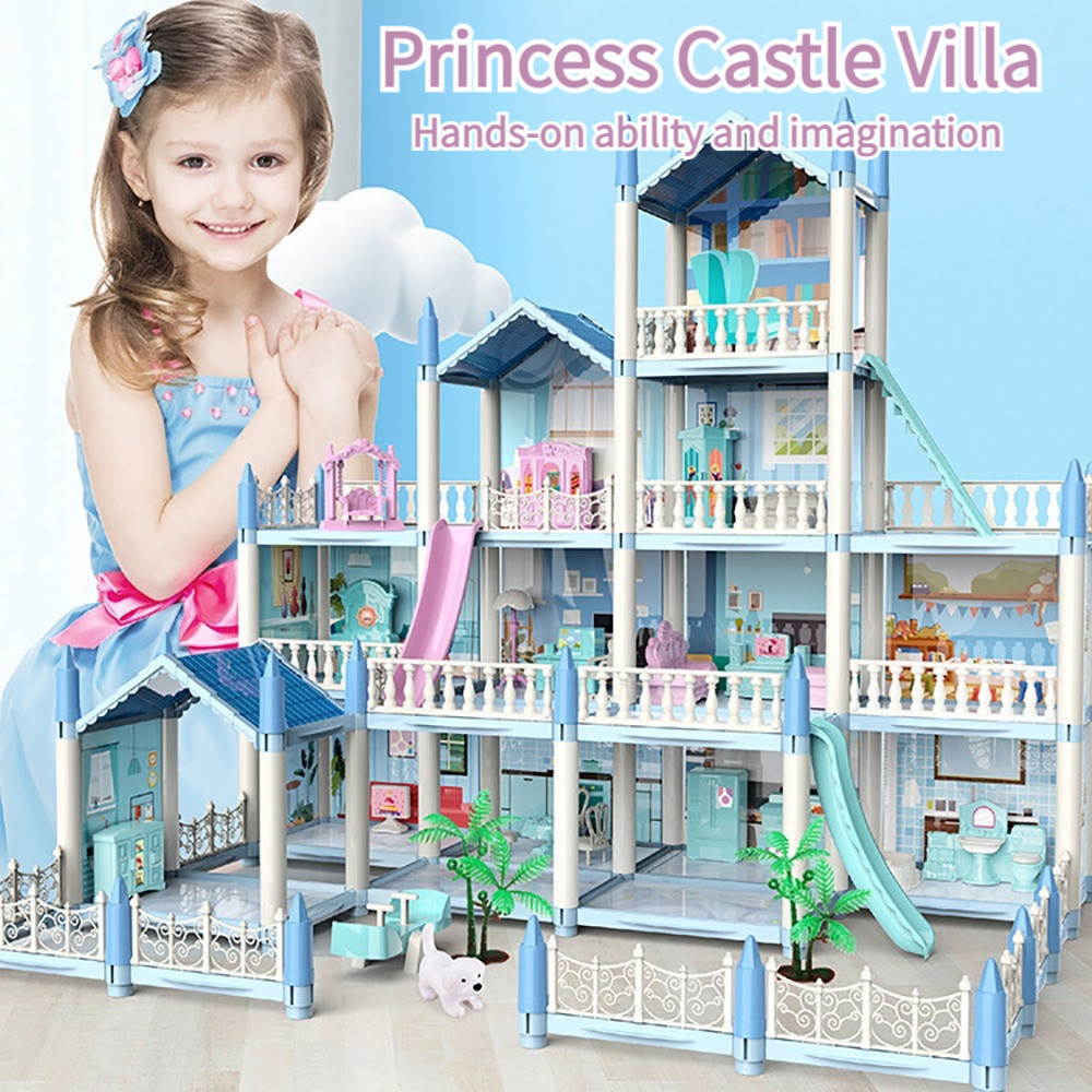 Baby dream house Imitating Doll Houses, Princess Castles, Large Villas ...