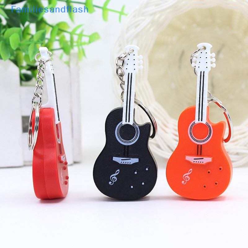 Familiesandflash> Tiny Violin Keychain With Sound Mini Creative Violin