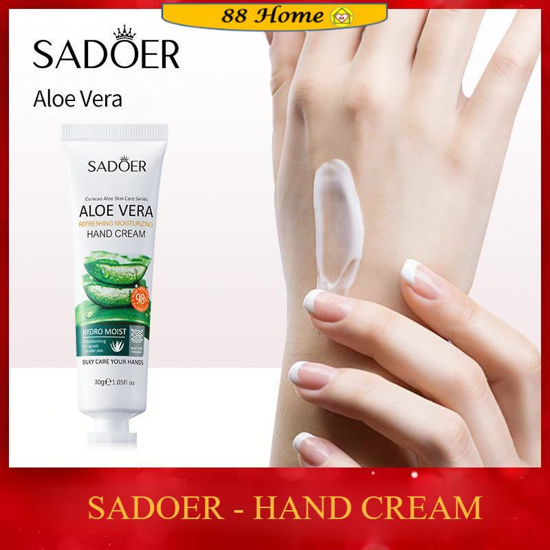 Krim Tangan Buatan Sendiri Dengan Aloe Vera