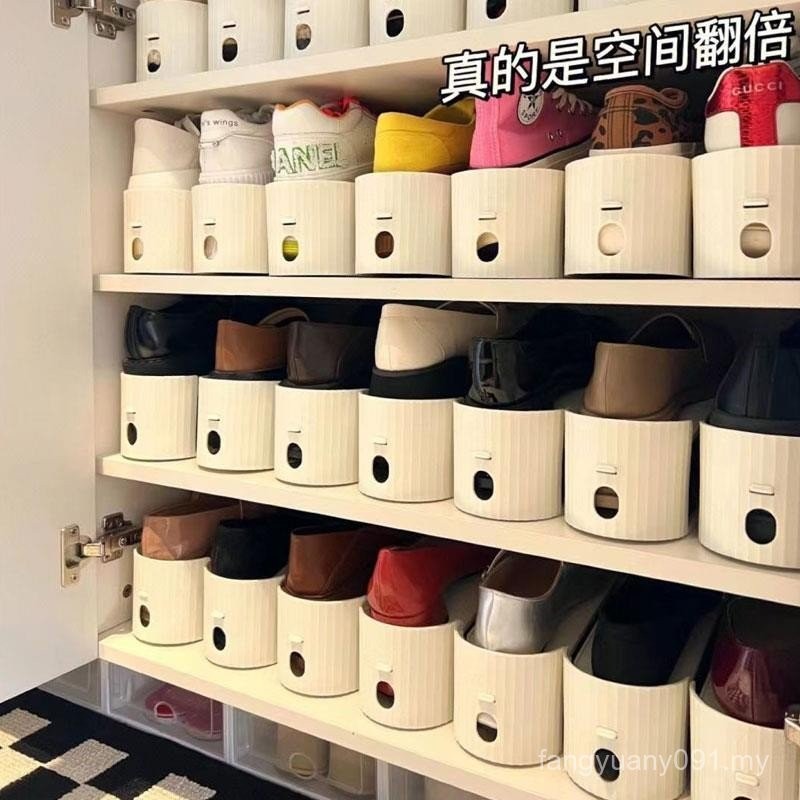Double Shoe Rack Shoe Bracket Adjustable Integrated Shoe Cabinet ...