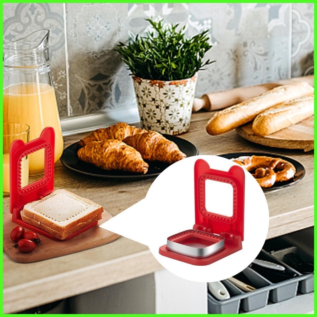 Bread Sandwich Decruster Sandwich Uncrustable Cutter Square Sandwich