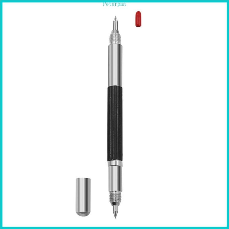 Tungsten Steel Carving & Marking Pen – Etch Glass, Ceramics, Metal Sheets With Fine Lines – Pocket Clip & Ergonomic Grip