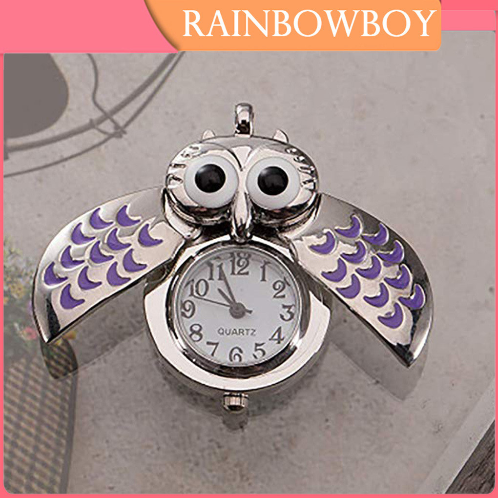 Animal Locket Watch Clock Pendant Necklace Women Men Birthday Watch ...