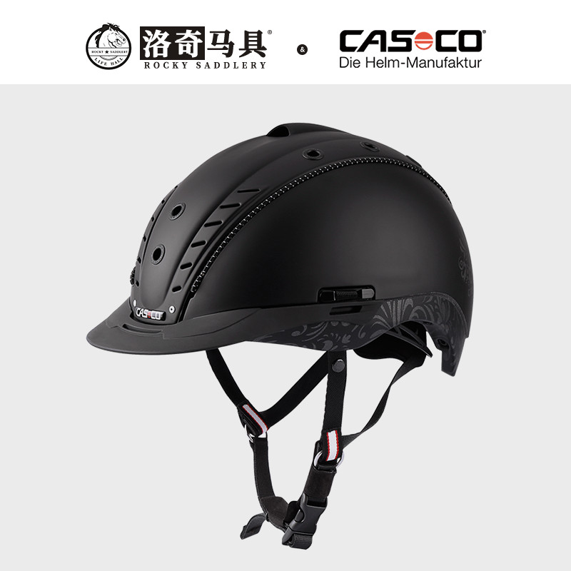 German Casco Equestrian Helmet Protection Adjustable Male Female Knight ...
