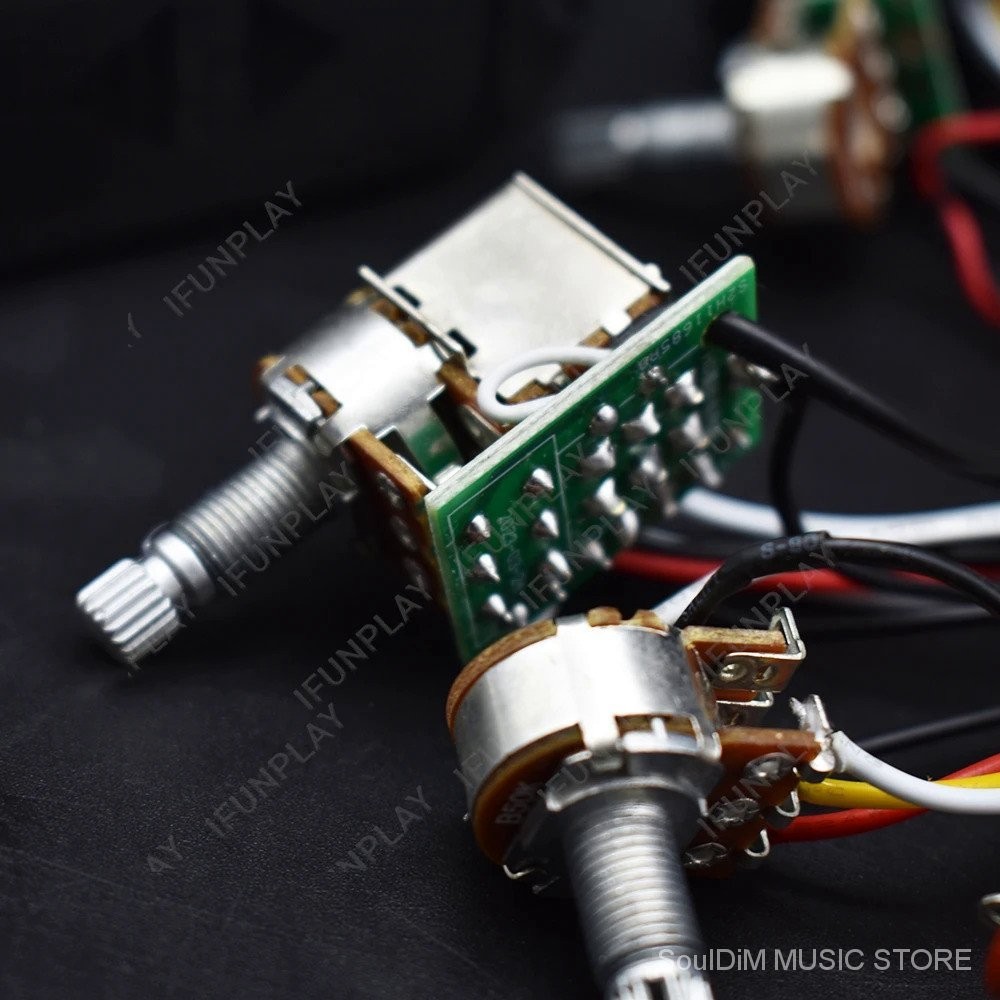 Push Pull Pots 2 Band Bass Preamp for Active Passtive Bass Electric ...
