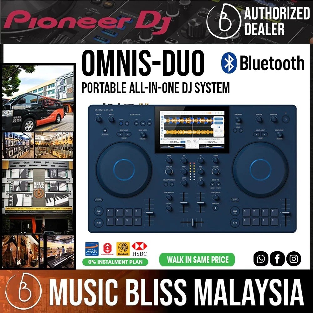 AlphaTheta Omnis Duo 2-deck Portable DJ System (OMNIS-DUO) | Shopee ...