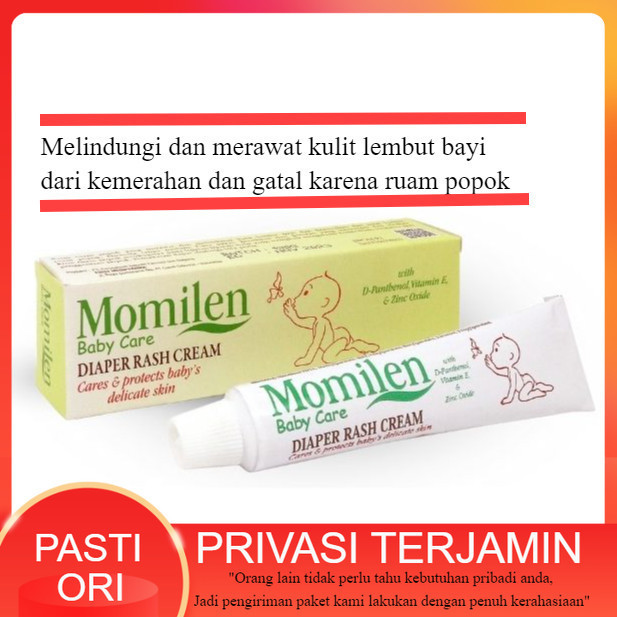 Momilen Diaper Rash/Baby Skin Pampers Irritation Nappy Rash Cream 30 gr ...