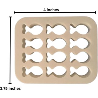 GILDAI Goldfish Cookie Baking Mold, Reusable Fish-Shaped Fish Cracker ...