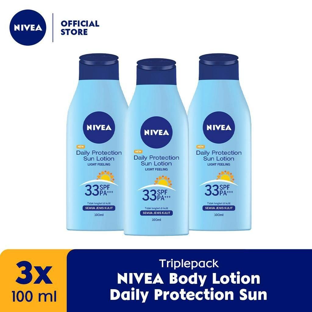 Nivea Body Lotion Daily Protection Sun Lotion SPF33 PA+++ 100ml
