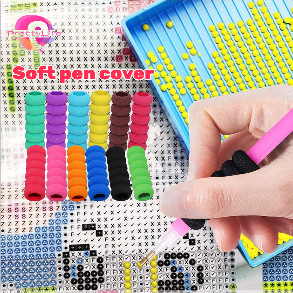 【PL】 Soft Foam Pencil Grips Pen Grippers Cushion Holder Sponge Painting