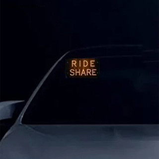 [rangevoyage2] Car Window Accessory LED RIDESHARE Sign Light For Share ...