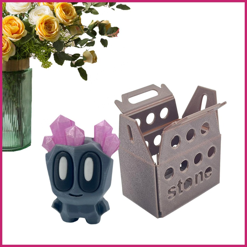 For Blob Rocks 3D Printed Rock Toy Cartoon Ornament for Desk 3D ...