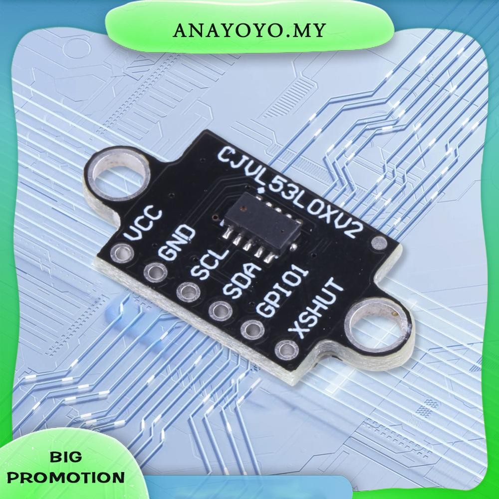 [anayoyo.my] VL53L0X Time-of-Flight ToF Ranging Sensor Breakout GY ...