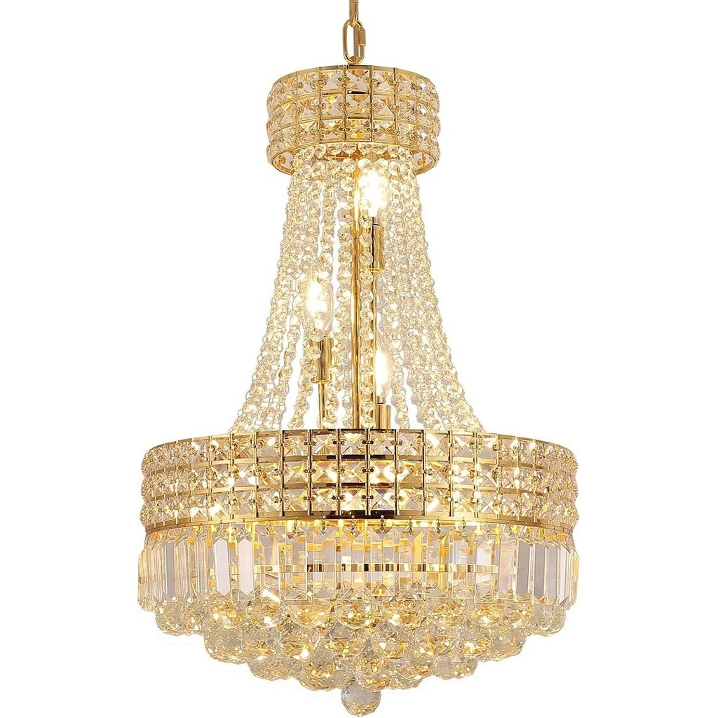 Luxury Crystal Chandelier Ceiling Lamps Pendant Lamp Hanging Light