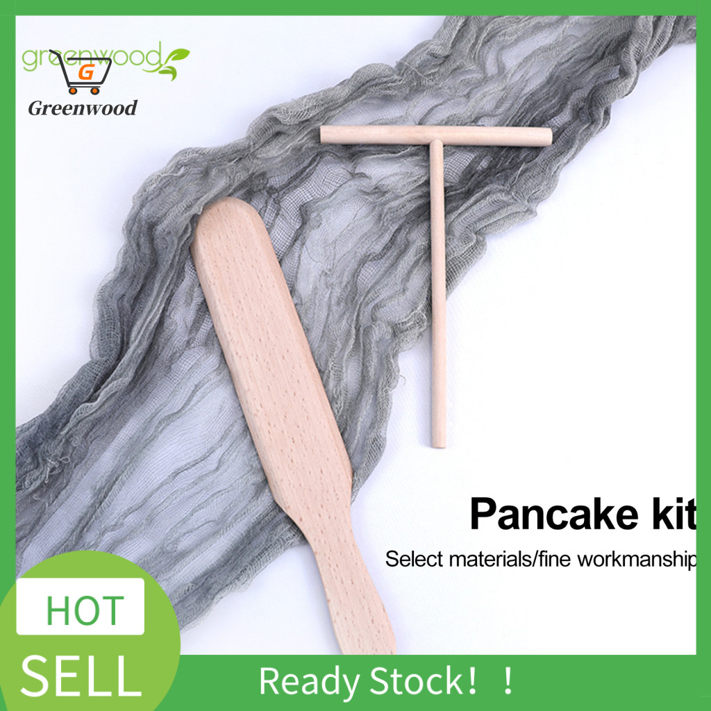Pancake Rake Premium Crepe Spreader & - 9.29in Non-Stick Kitchen Tool ...