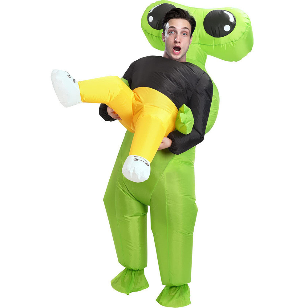 2024 Amazon Alien Inflatable Clothes Party Party Party: Alien Holding ...