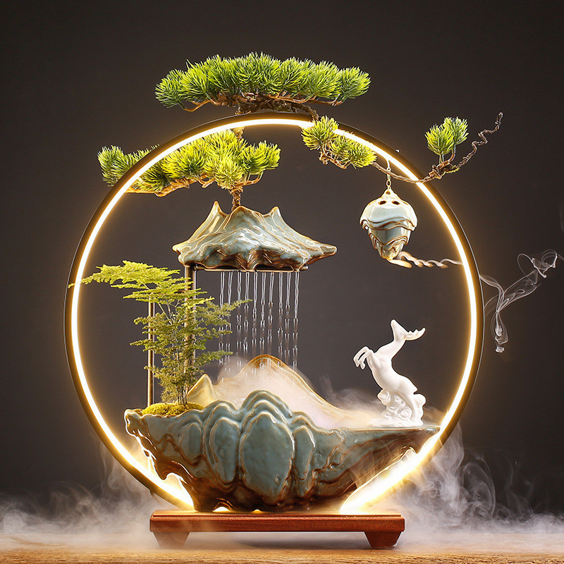 Money Drawing Water Decoration Creative Home Entrance Living Room ...