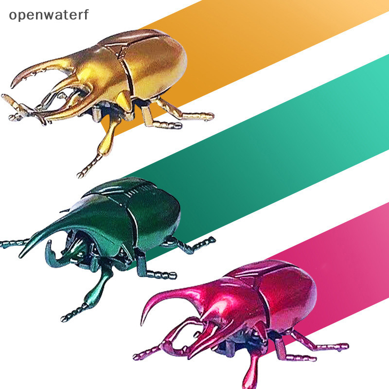 [openwaterf] Clockwork Wind Up Beetle Toys Simulated Beetle Figures