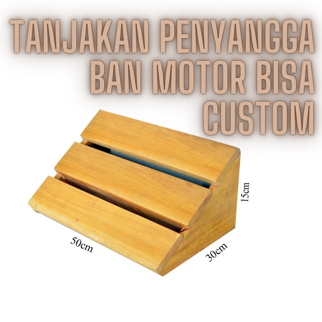 KAYU Motorcycle Ramp Wooden Ramp Wheelchair Bridge | Shopee Malaysia