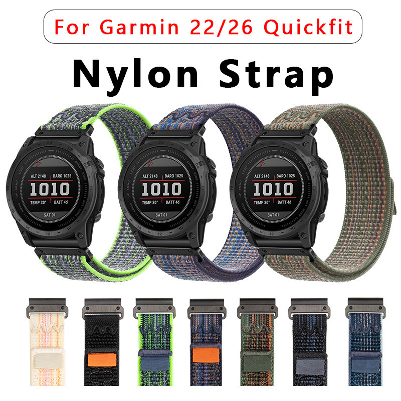 Cinturino Garmin QuickFit 26 Mm Originale – Compatibile Con Fenix, Epix, Enduro, Quatix, Tactix E Descent – Silicone E Acciaio