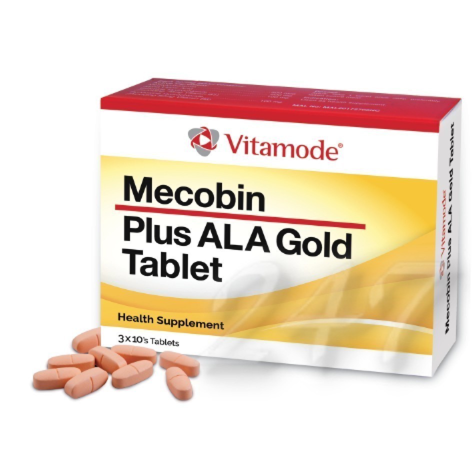 Vitamode Mecobin Plus ALA Gold Tablet (expiry 05/2024) | Shopee Malaysia