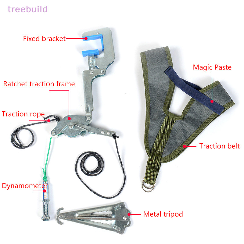 [treebuild] Cervical Traction Over Door Neck Massager Device Kit ...