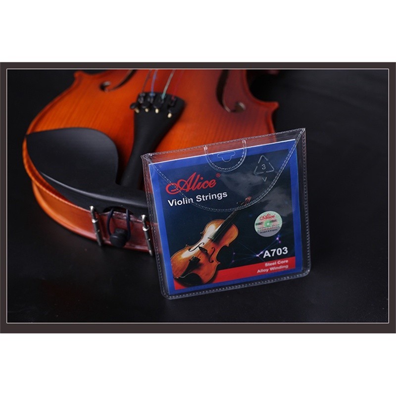 Alice A703 1 Set Violin Strings 4 Pieces E A D G for 1/8 1/4 1/2 3/4 4/ ...