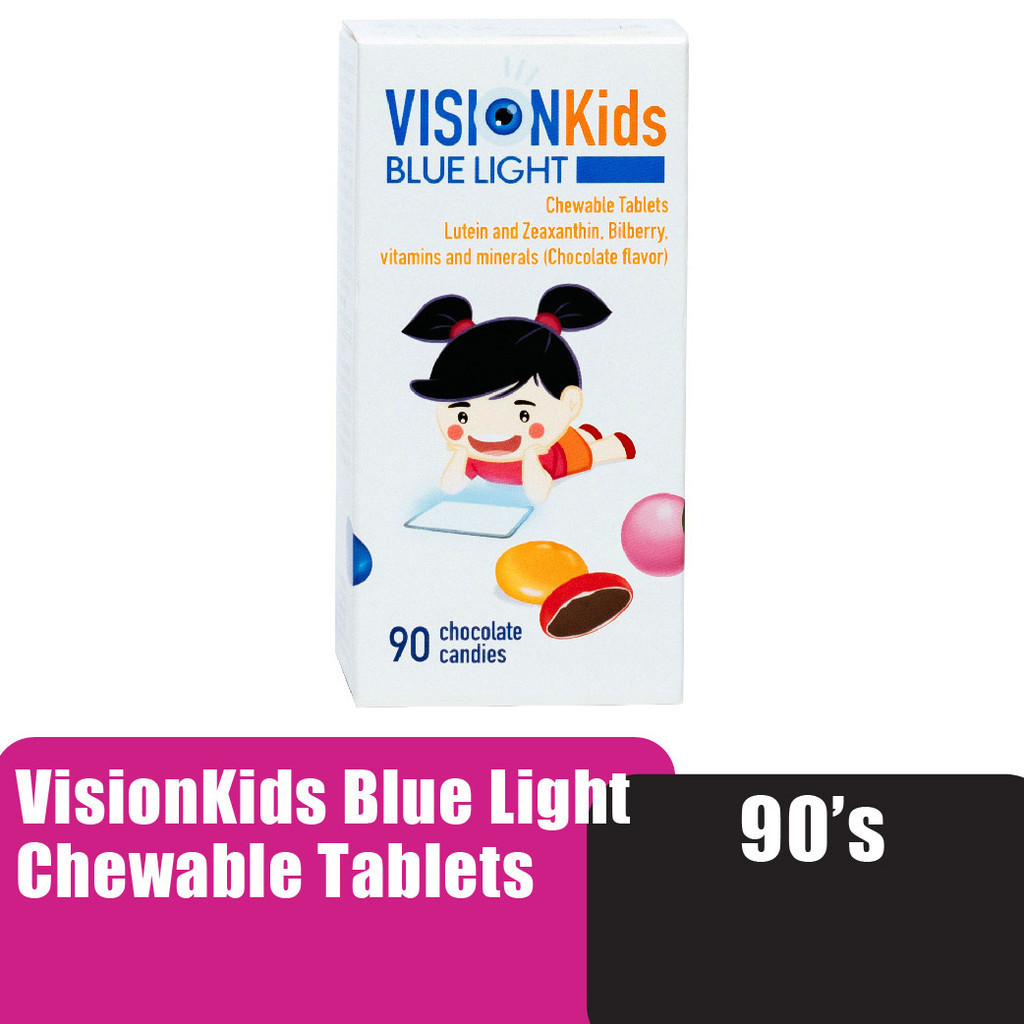 VISIONKIDS Blue Light Chewable Tablet for Kids Tablet 90's - Eye ...