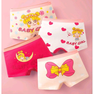 2-8 Years Underwear Printed Cute Little Girl Panty - China Girl